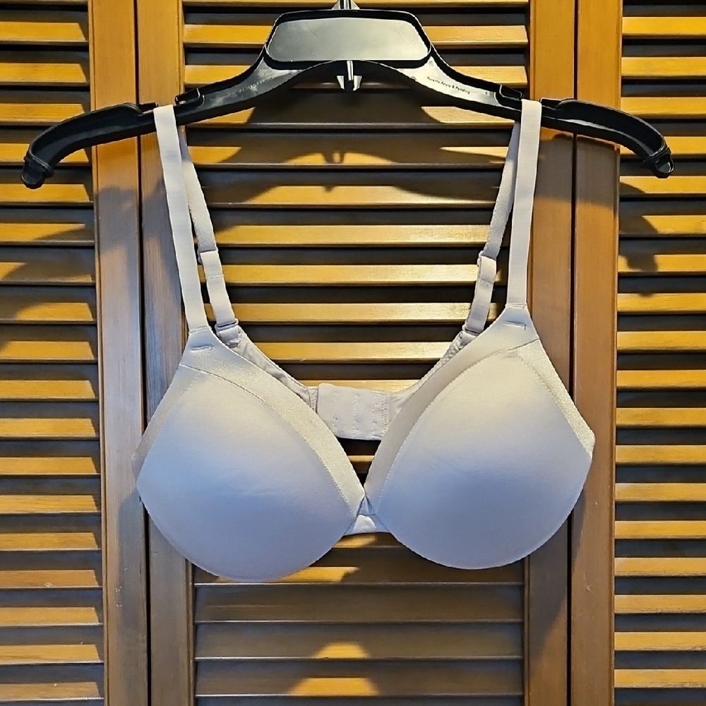 Maidenform Light Gray Padded T-Shirt Bra